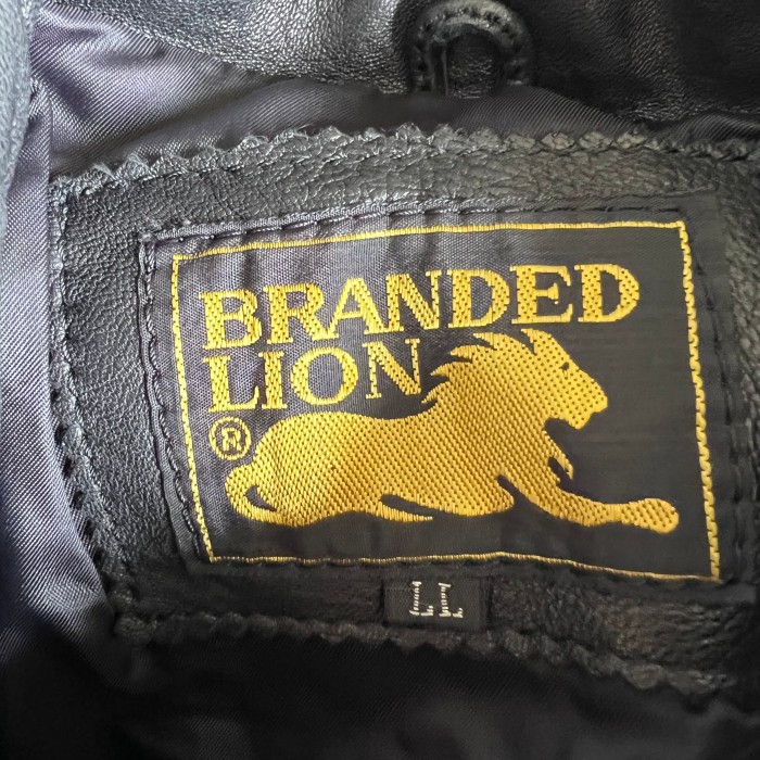 branded lion レザージャケット | Vintage.City 빈티지숍, 빈티지 코디 정보