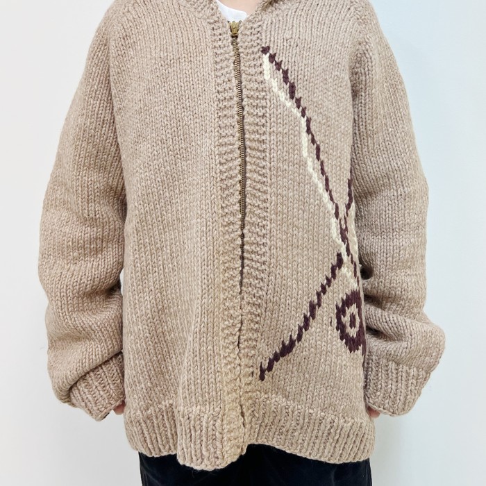 60s vintage cowichan sweater | Vintage.City 빈티지숍, 빈티지 코디 정보