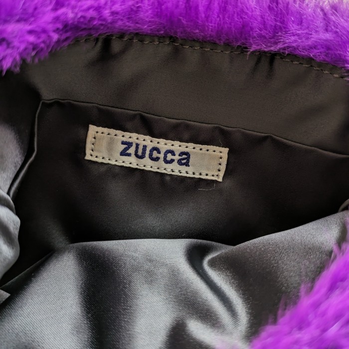 90s【zucca】パープル ファーバッグ | Vintage.City 古着屋、古着コーデ情報を発信