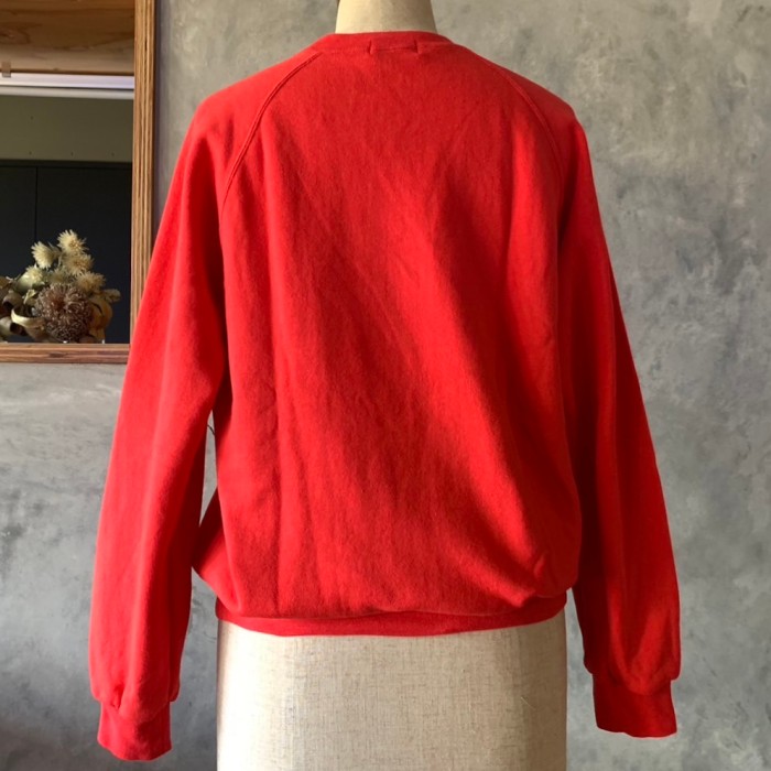 Guy 赤いスウェットシャツ　昭和レトロ | Vintage.City 古着屋、古着コーデ情報を発信