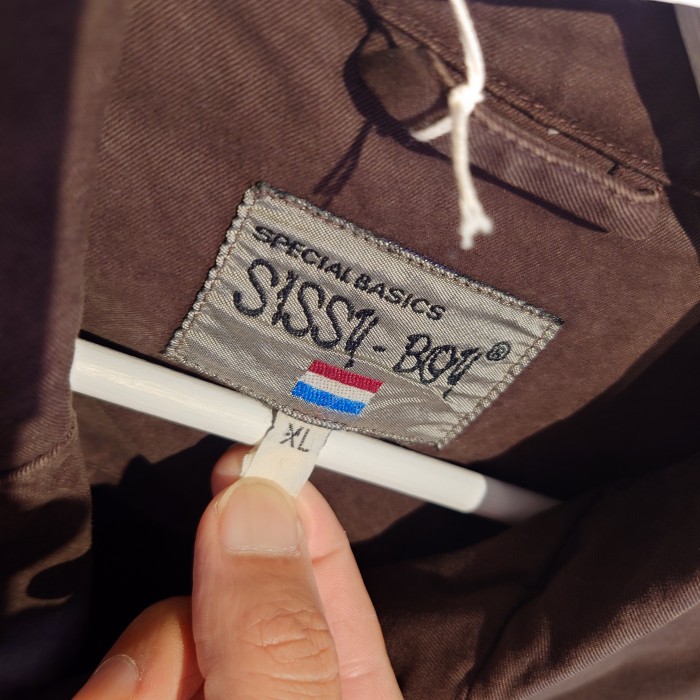 SISSY-BOY(シシボーイ)カバーオール　XLサイズ　ブラウン　コットン　EU　2340 | Vintage.City 古着屋、古着コーデ情報を発信