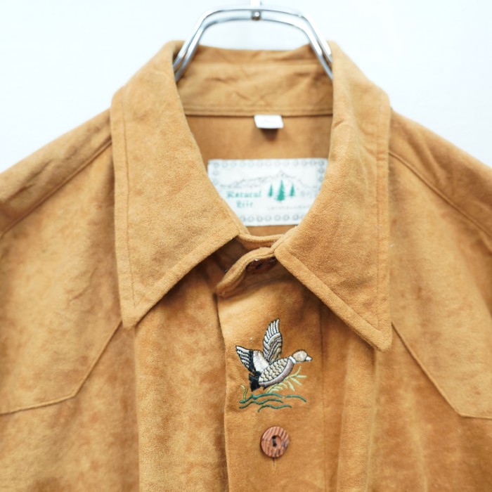 EU VINTAGE Natural Life EMBROIDERY DESIGN TYROLEAN SHIRT/ヨーロッパ古着刺繍デザインチロリアンシャツ | Vintage.City 古着屋、古着コーデ情報を発信