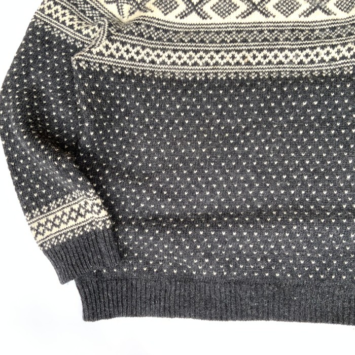 LL Bean “Snow birdseye Sweater” 00s エルエルビーン　セーター　スノー柄　バーズアイ | Vintage.City 古着屋、古着コーデ情報を発信