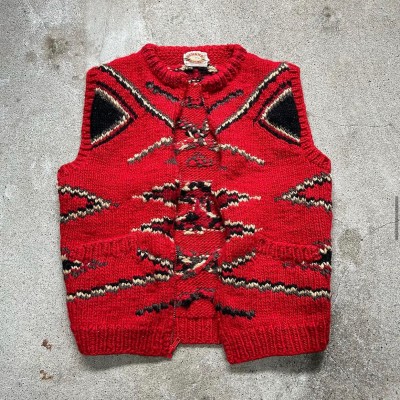 80s banana republic hand made wool knit vest | Vintage.City 古着屋、古着コーデ情報を発信