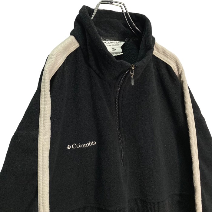 Columbia 90-00s half zip switching fleece pullover | Vintage.City 古着屋、古着コーデ情報を発信