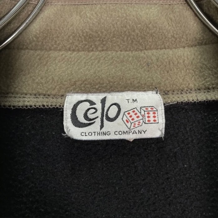 90s Celo CLOTHING COMPANY bi-color fleece pullover | Vintage.City 古着屋、古着コーデ情報を発信