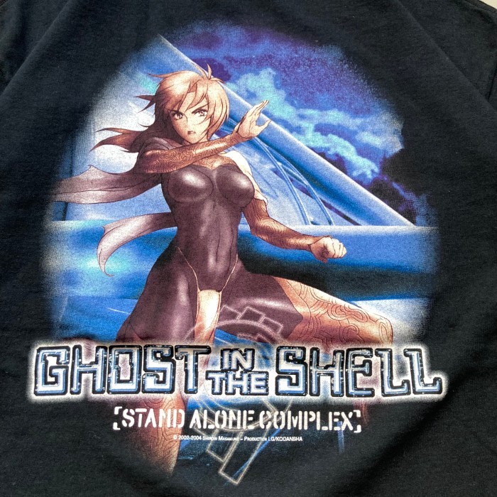 00s GHOST IN THE SHELL T-shirt “size XL” 「STAND ALONE COMPLEX」 @2002-2004 2000年代 攻殻機動隊 アニメTシャツ | Vintage.City 古着屋、古着コーデ情報を発信