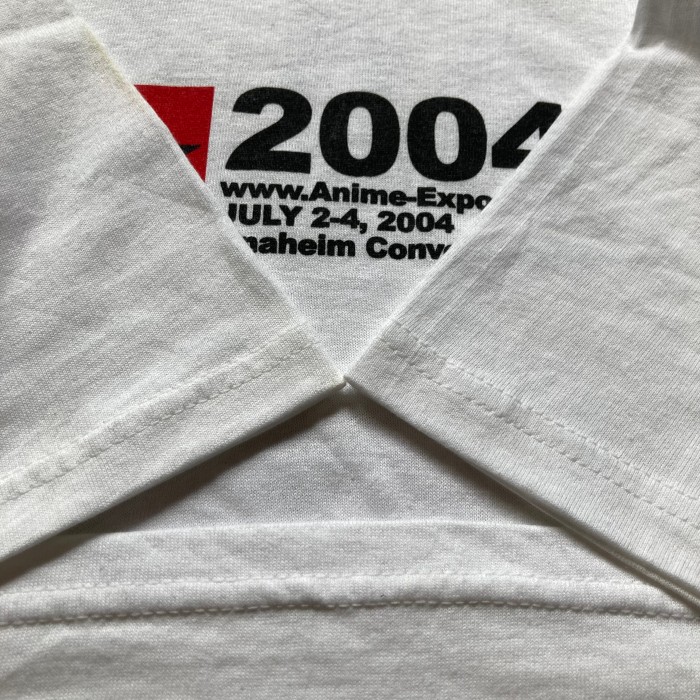 00s ANIME EXPO official T-shirt “size XL” 2000年代 2004年 アニメエキスポ オフィシャルTシャツ 公式 | Vintage.City 빈티지숍, 빈티지 코디 정보