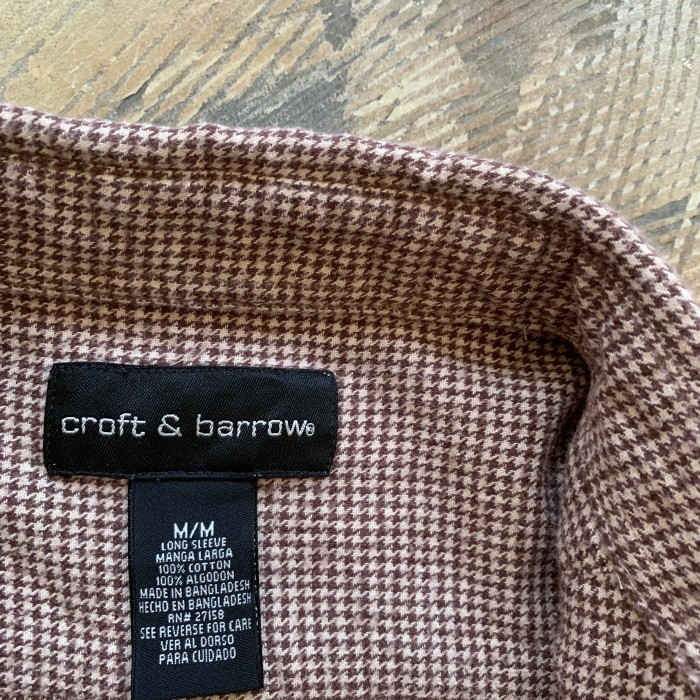 croft & barrow チェックシャツ | Vintage.City 古着屋、古着コーデ情報を発信