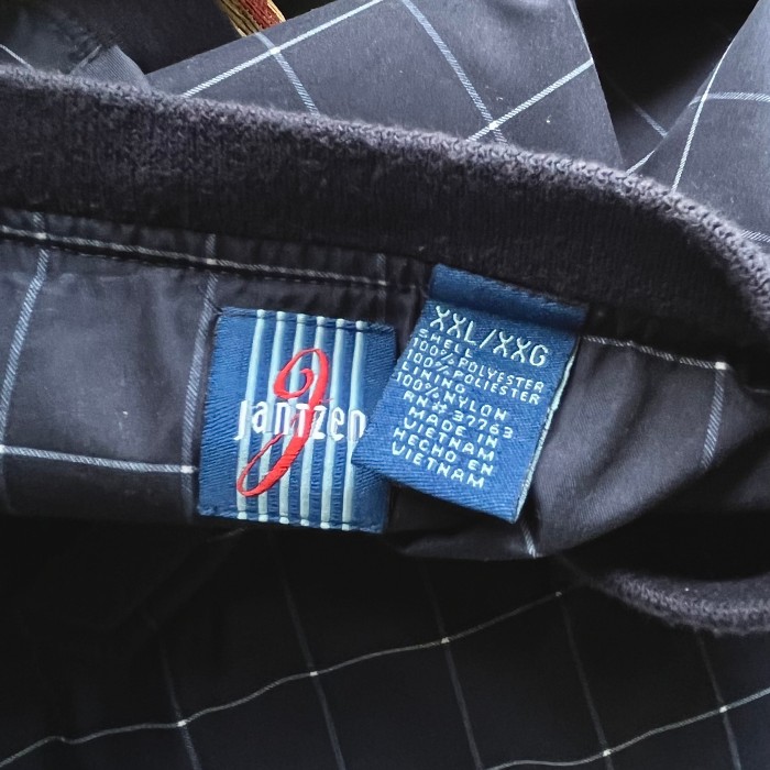 JANTZEN ナイロンVネックプルオーバージャケット　　　mjｰ122 | Vintage.City 古着屋、古着コーデ情報を発信