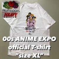 00s ANIME EXPO official T-shirt “size XL” 2000年代 2004年 アニメエキスポ オフィシャルTシャツ 公式 | Vintage.City 古着屋、古着コーデ情報を発信