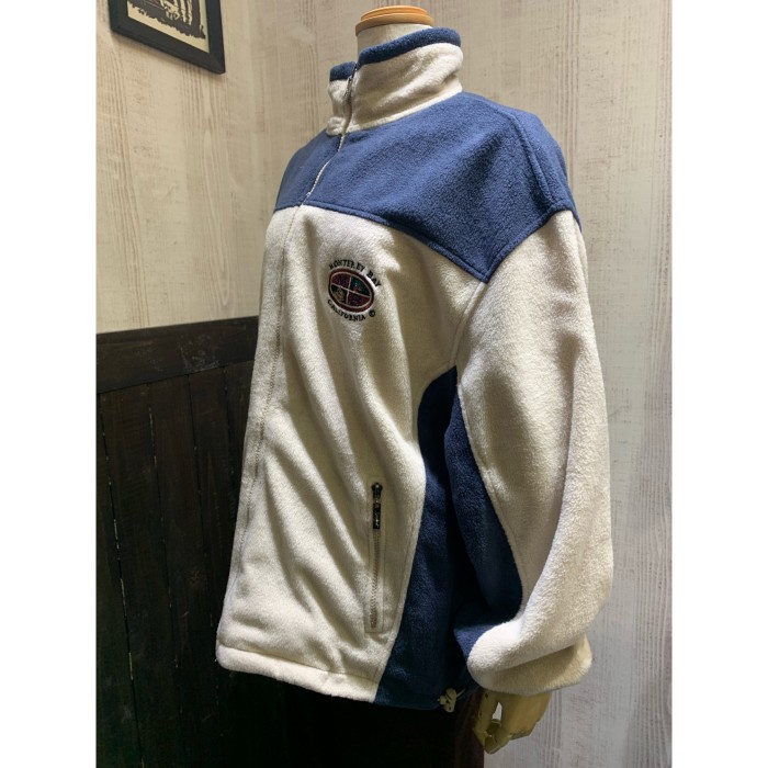 90s Santco MONTEREY BAY CALIFORNIA スーベニア バイカラー フリース ジャケット | Vintage.City 古着屋、古着コーデ情報を発信