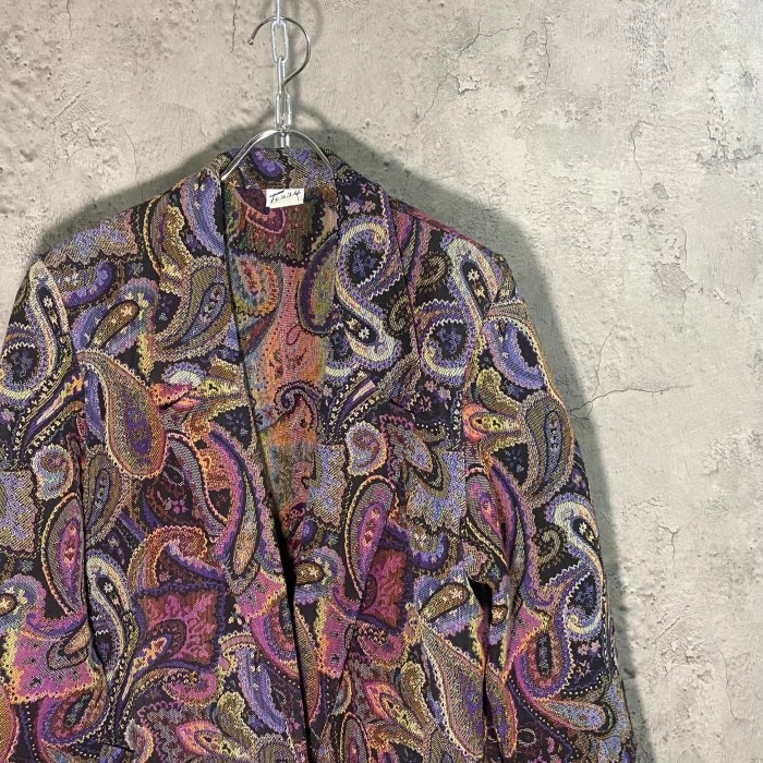 gobelin tapestry paisley jacket | Vintage.City 古着屋、古着コーデ情報を発信