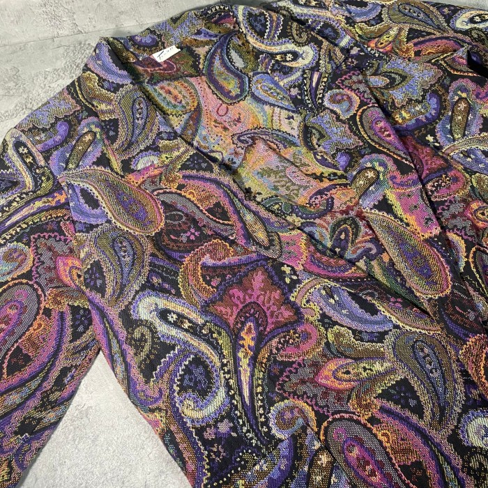 gobelin tapestry paisley jacket | Vintage.City 古着屋、古着コーデ情報を発信