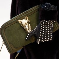 BURBERRY/prosam Grainy nubuck arma fox clutch bag | Vintage.City Vintage Shops, Vintage Fashion Trends
