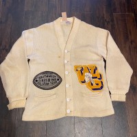 ボロ　雰囲気系60's CAMPUS cardigan | Vintage.City 古着屋、古着コーデ情報を発信