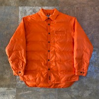 STRUCTURE Down Shirt Orange | Vintage.City 빈티지숍, 빈티지 코디 정보