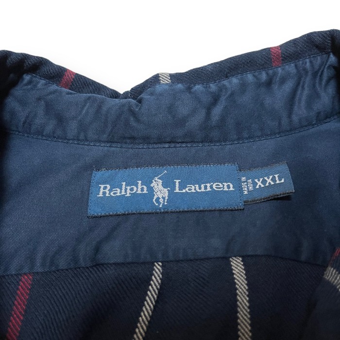 RALPH LAUREN 90s plaid BD shirt | Vintage.City 古着屋、古着コーデ情報を発信