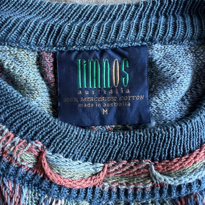 limnos 3dニット セーター 古着 90s オーストラリア製 coogi | Vintage.City 古着屋、古着コーデ情報を発信
