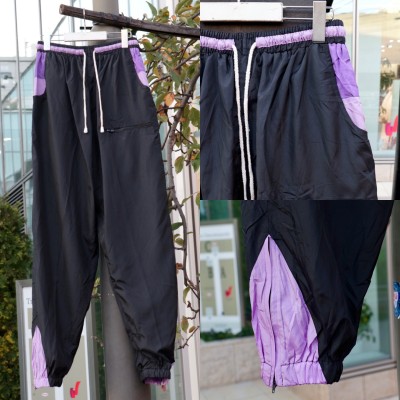 【two-tone color design nylon easy pants】 | Vintage.City 古着屋、古着コーデ情報を発信