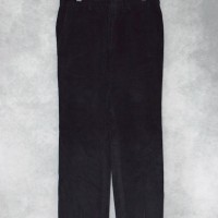 old " eddie bauer " black corduroy slacks / | Vintage.City 古着屋、古着コーデ情報を発信