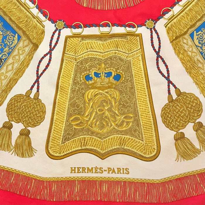 vintage＂HERMES＂シルクスカーフ カレ90＂Poste et cavalerie | Vintage.City 빈티지숍, 빈티지 코디 정보