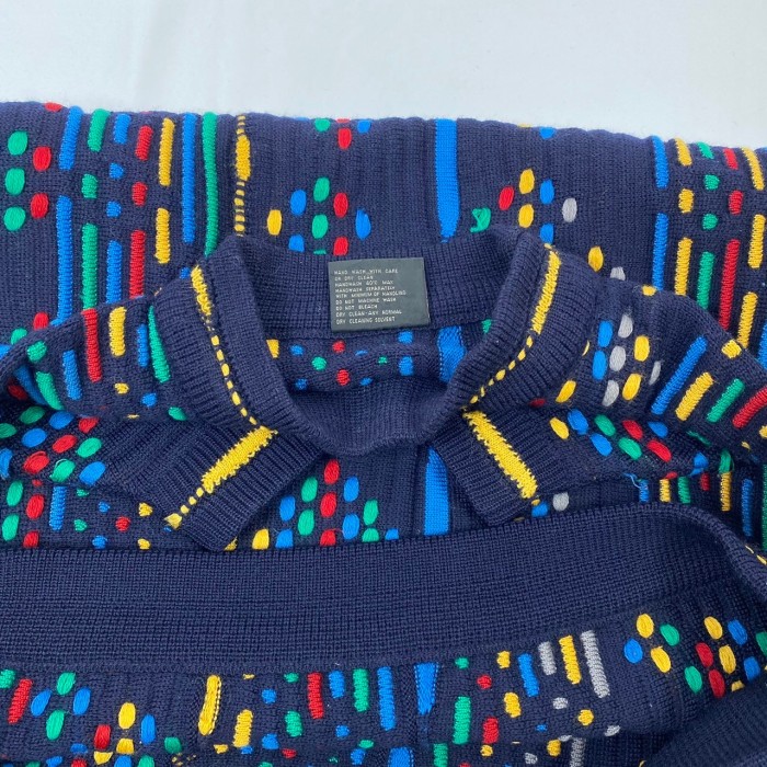 【希少一点物】 90s COOGI knit クージーニット 立体3D編み総柄 幾何学模様 / w001002 | Vintage.City Vintage Shops, Vintage Fashion Trends