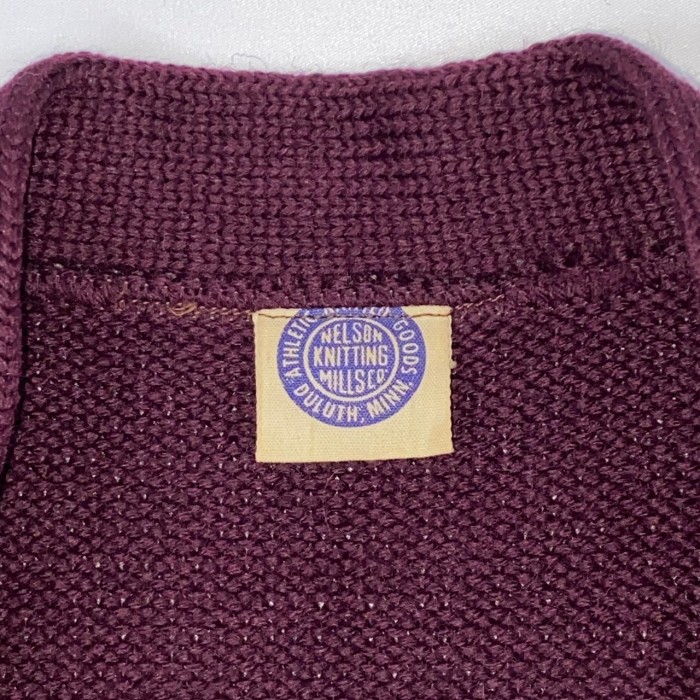 50s NELSON KNITTING MILLS CO. ウールレタードニットカーディガン ヴィンテージ / w001001 | Vintage.City Vintage Shops, Vintage Fashion Trends