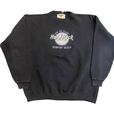 ビンテージ 90年代 ハードロックカフェ ロゴ刺繍 スウェット XXL ブラック | Vintage.City 古着屋、古着コーデ情報を発信