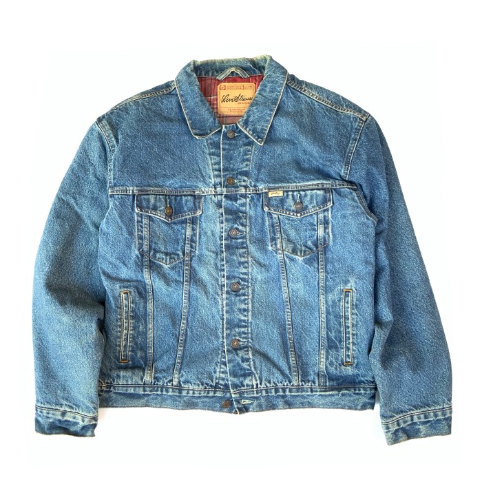 Levi's Signature “Denim Jacket Liner Flannel” 00s リーバス　デニムジャケット　3rd | Vintage.City 古着屋、古着コーデ情報を発信