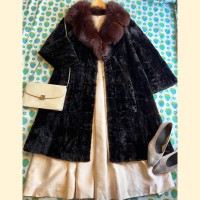 昭和レトロ 🍩60's fur coat | Vintage.City 빈티지숍, 빈티지 코디 정보