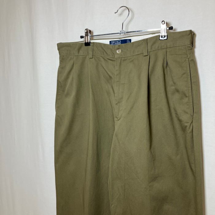 Dead Stock（1wash）90's "Ralph Lauren" 2tac chino pants - W34 | Vintage.City 빈티지숍, 빈티지 코디 정보