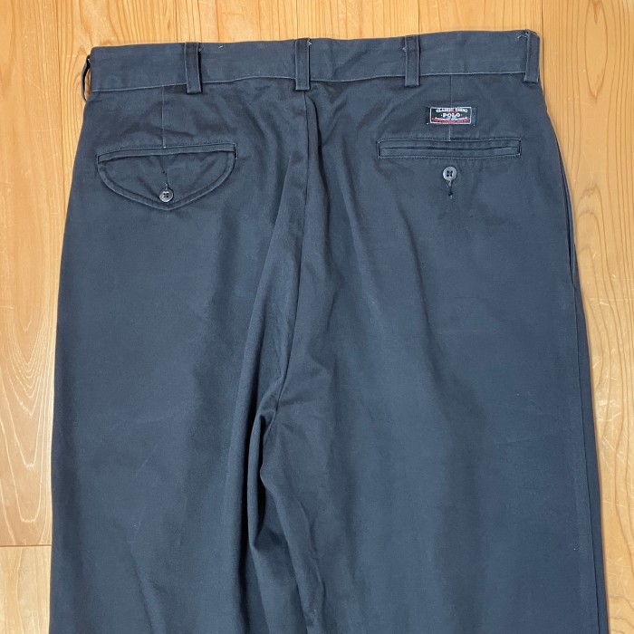 Dead Stock（1wash）90's "Ralph Lauren" 2tac chino pants - W34 | Vintage.City 古着屋、古着コーデ情報を発信