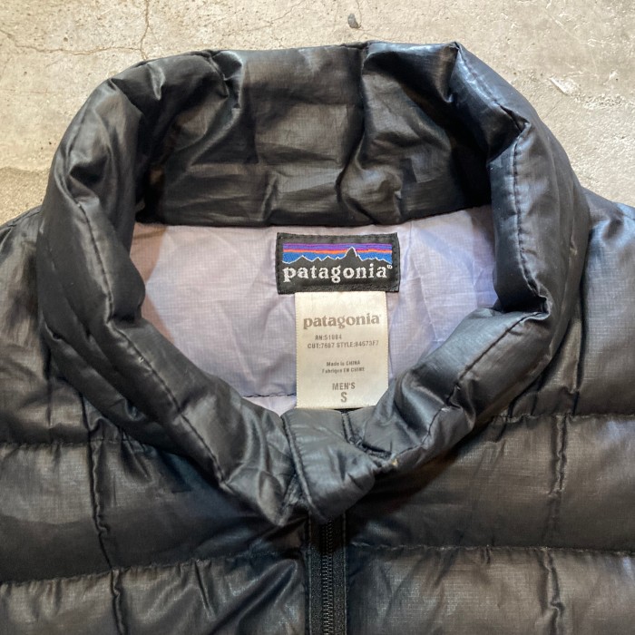 2007s PATAGONIA ダウンセータージャケット ブラック | Vintage.City 古着屋、古着コーデ情報を発信