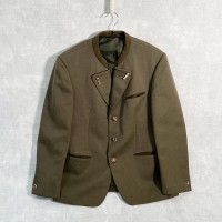 【Tyrolean jacket】チロリアンジャケット 鹿の角ボタン ウール混 ヴィンテージ | Vintage.City 古着屋、古着コーデ情報を発信