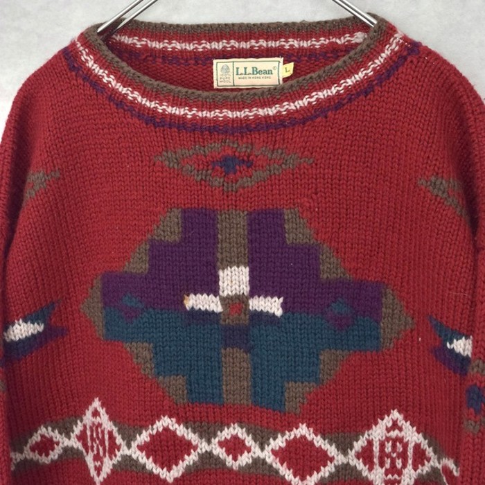old " L.L.bean " native pattern wool knit | Vintage.City Vintage Shops, Vintage Fashion Trends