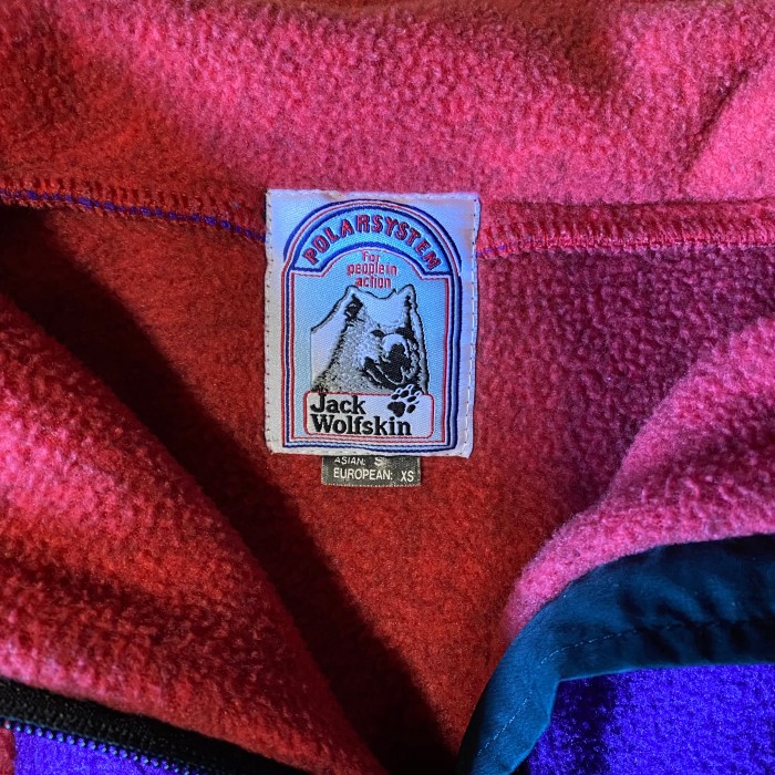 jack wolfskin pullover polartec fleece | Vintage.City 古着屋、古着コーデ情報を発信
