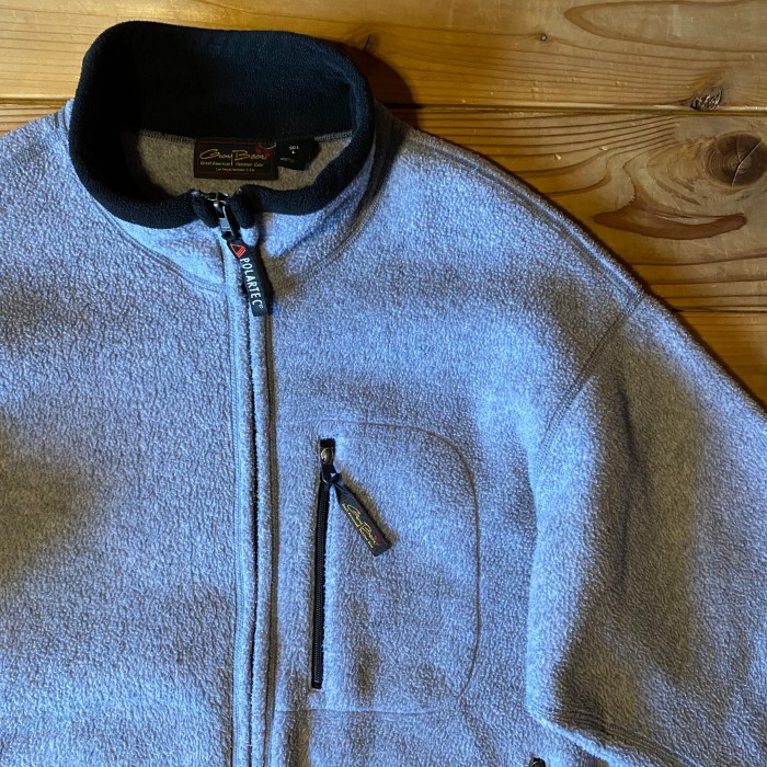 GRAY BEAR polartec fleece jacket | Vintage.City 古着屋、古着コーデ情報を発信