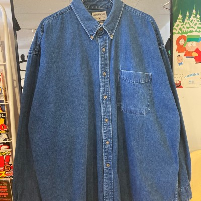 90's HIGH SIERRA デニムボタンダウンシャツ(SIZE XL) | Vintage.City 古着屋、古着コーデ情報を発信