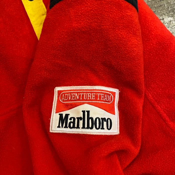 ビンテージ 90年代 マルボロ フリース ジャケット L レッド | Vintage.City 古着屋、古着コーデ情報を発信