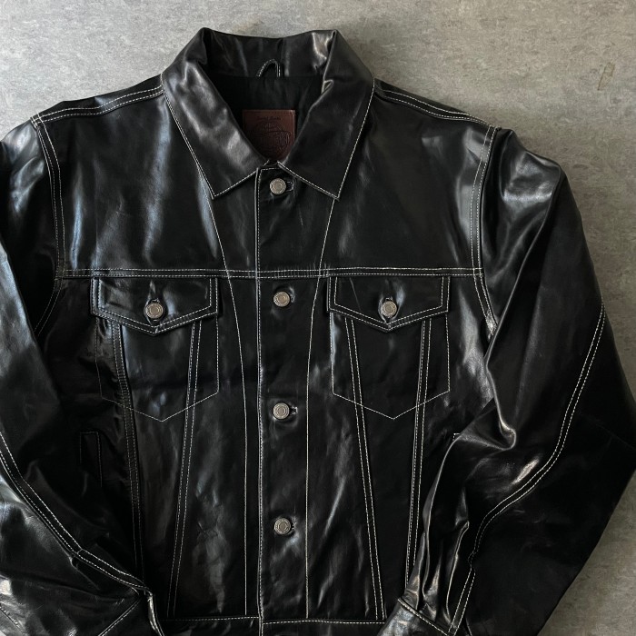 Gap leather tracker jacket | Vintage.City Vintage Shops, Vintage Fashion Trends