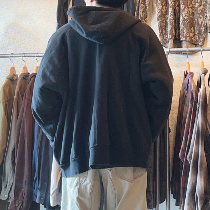 Sport fiald thermal full-zip hoodie | Vintage.City 古着屋、古着コーデ情報を発信