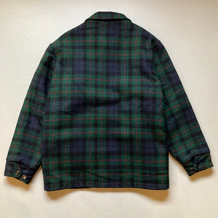 80s Woolrich zip up wool jacket “check pattern” 80年代 ウールリッチ ジップアップウールジャケット チェック柄 | Vintage.City 古着屋、古着コーデ情報を発信