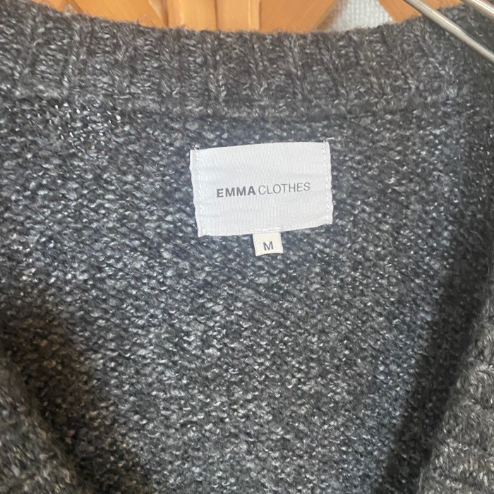 ルーズカーディガン EMMA CLOTHES WINTER ブラック　厚手 | Vintage.City 빈티지숍, 빈티지 코디 정보