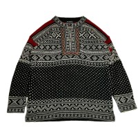 DEVOLD ノルウェー製 ノルディック柄セーター ニット | Vintage.City 古着屋、古着コーデ情報を発信