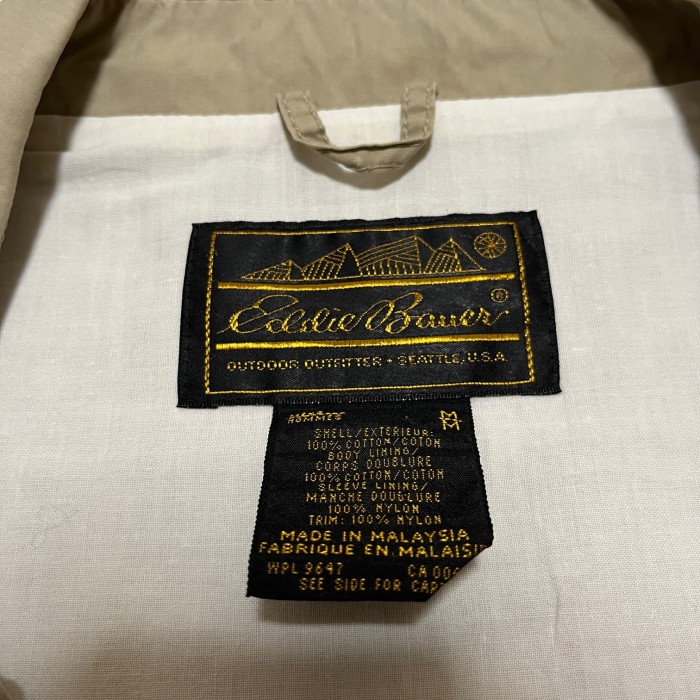 Eddie Bauer 80s〜90s vintage cotton jacket | Vintage.City 빈티지숍, 빈티지 코디 정보