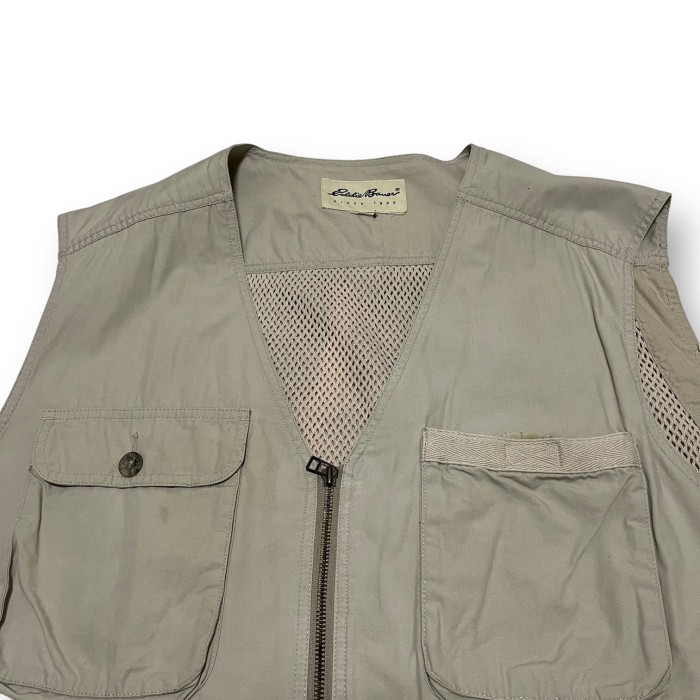 Eddie Bauer 90s fishing vest | Vintage.City 古着屋、古着コーデ情報を発信