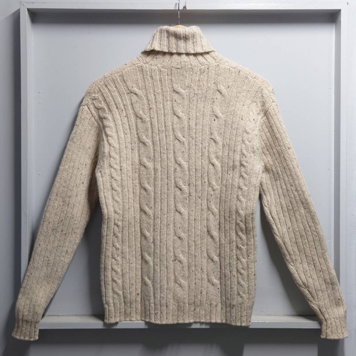 90-00’s J.CREW 白タグ タートルネック ウール ニット セーター | Vintage.City 古着屋、古着コーデ情報を発信