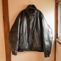 80s Eddie Bauer leather down jacket | Vintage.City 古着屋、古着コーデ情報を発信