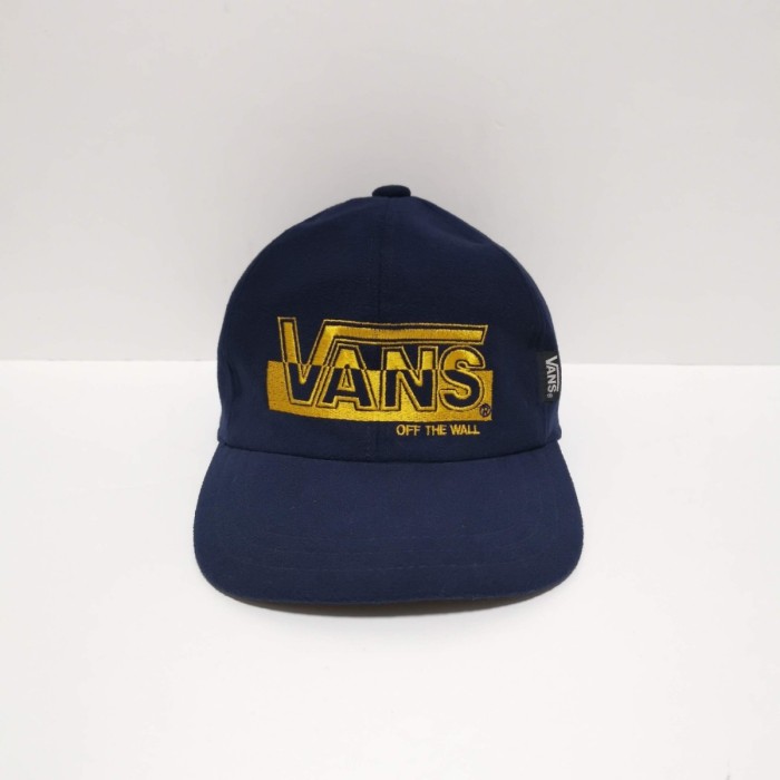 90s VANS オールド バンズ 刺繍 6パネル CAP キャップ 日本製 | Vintage.City 古着屋、古着コーデ情報を発信